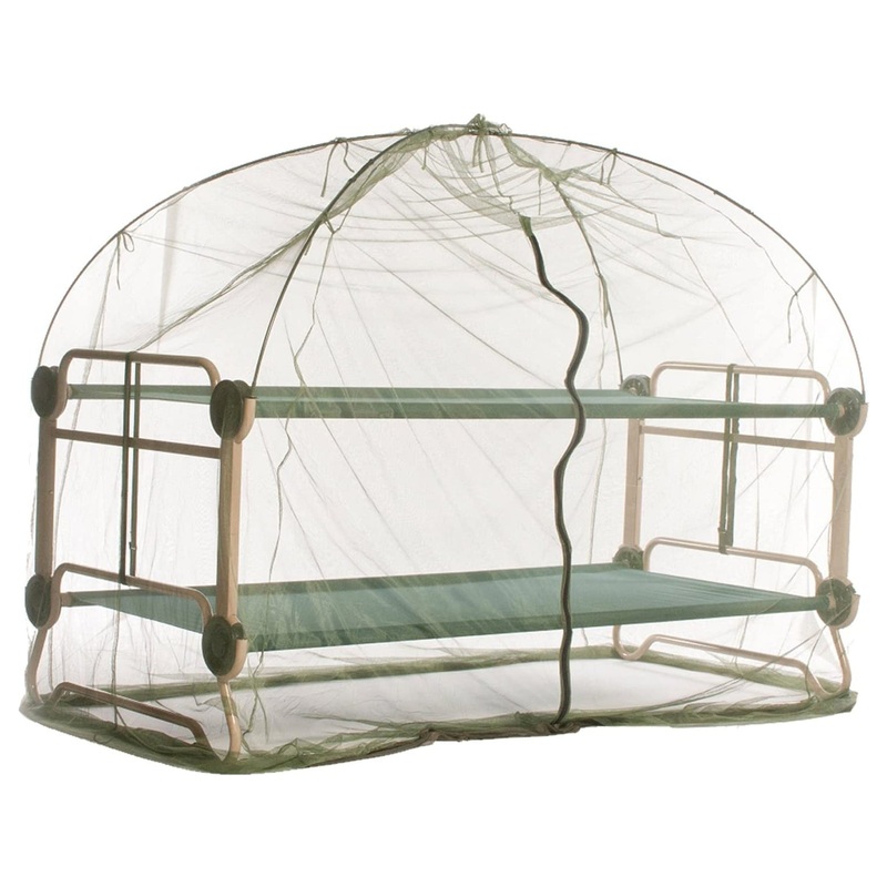 Disc-O-Bed Mosquito 6 x 6 Foot Net and Frame for Bunkable Camping Cot (Open Box)