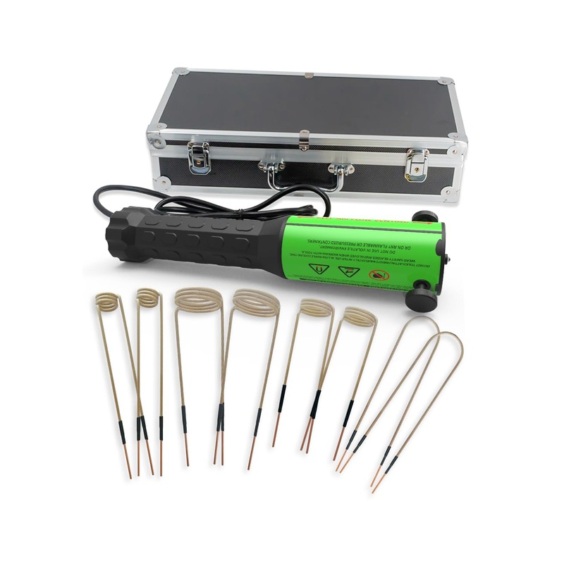 Solary Magnetic Induction Heater Tool – 1000W 110V Handheld Rusty Bolt Removal Tool with 8 Coils