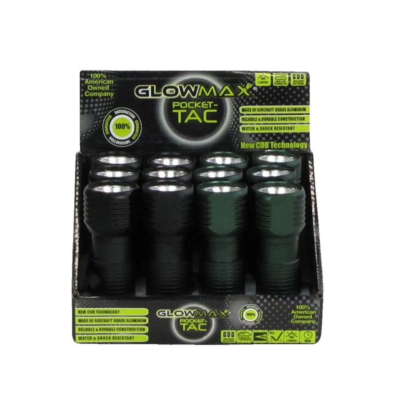 Glow Max 3 Watt 150 Lumen Pocket Tactical Flashlight