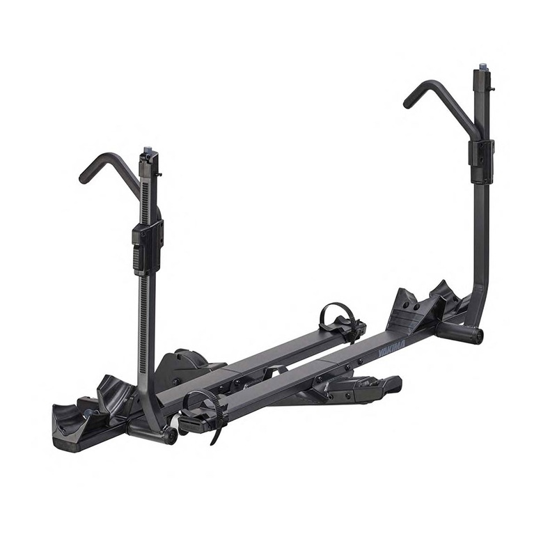 Yakima StageTwo 1.25″ Premium Platform 2 Bike Tray Hitch Bike Rack, Anthracite