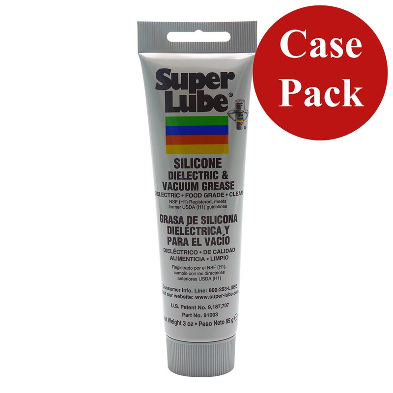 Super Lube Silicone Dielectric  Vacuum Grease – 3oz Tube *Case of 12 [91003-CASE]