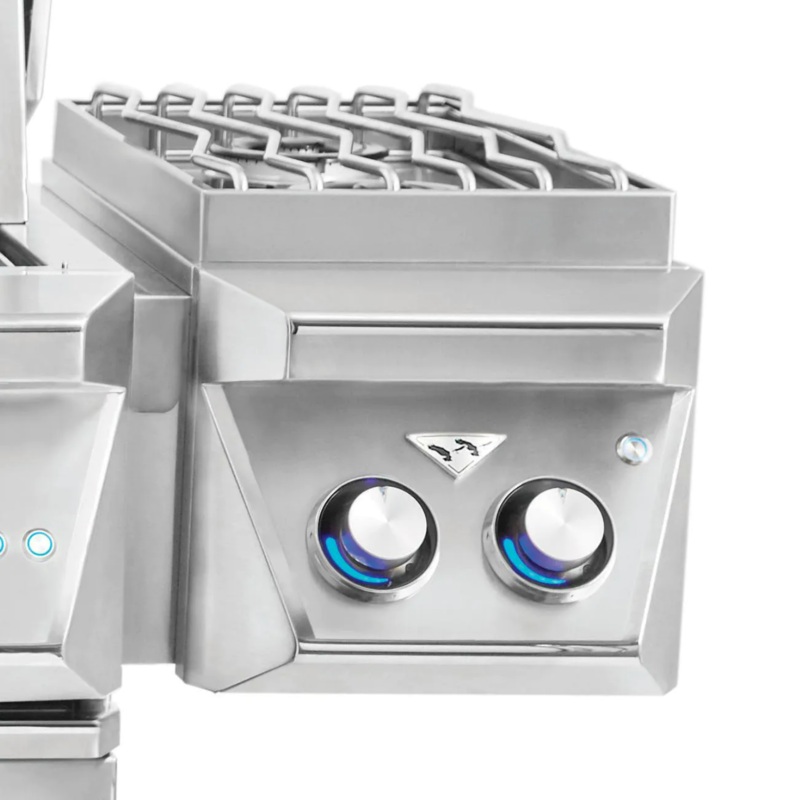 Twin Eagles 13″ Freestanding Grill Attachment Double Side Burners Natural Gas