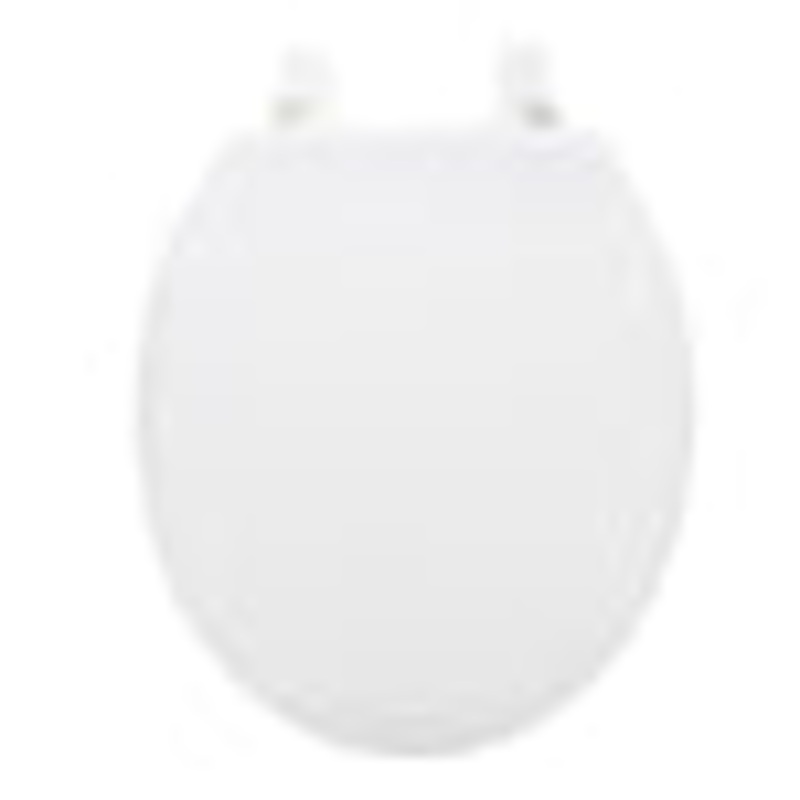 Aqua Plumb Soft Toilet Seat Round White (Round, White)