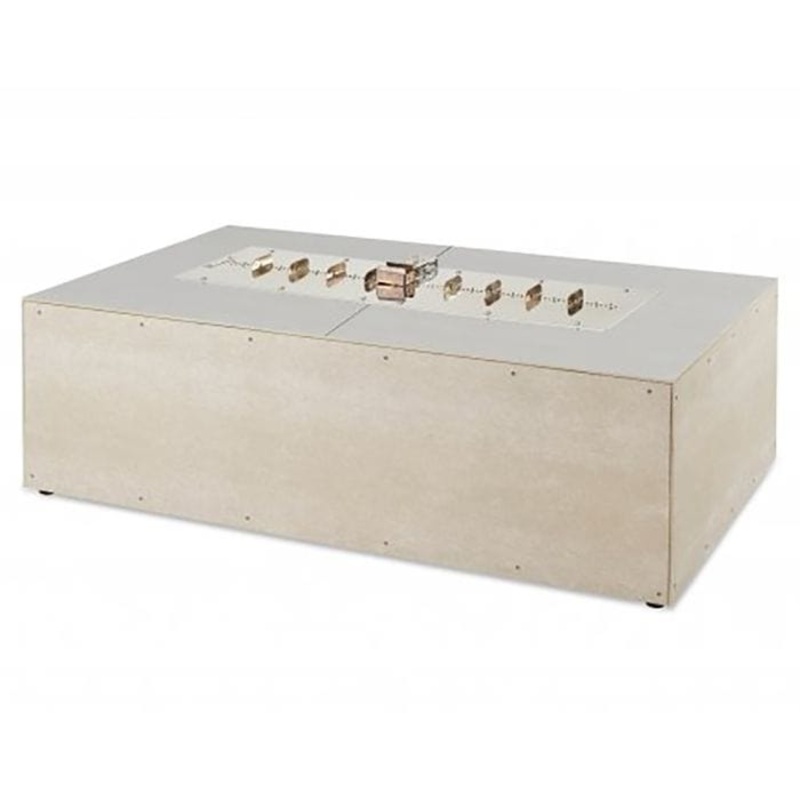 The Outdoor GreatRoom Ready to Finish Linear Gas Fire Pit Kit 48-Inch Manual – Natural Gas/Propane