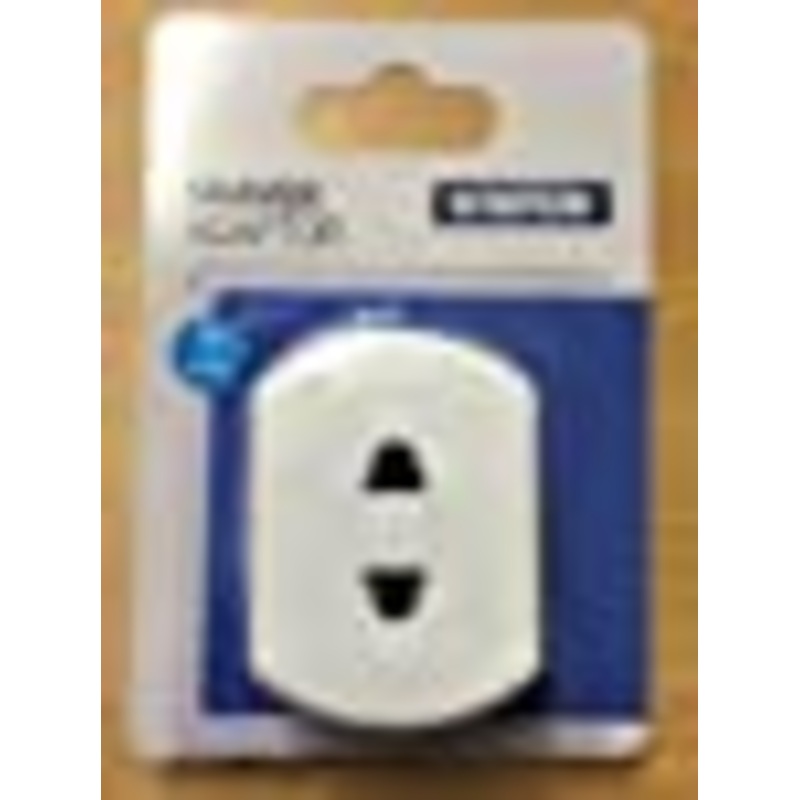 1 amp – Shaver Adaptor – White