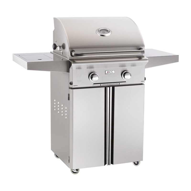 American Outdoor Grill Propane Gas 24-Inch L-Series 2-Burner Freestanding Grill – 24PCL-00SP aog-grills-master