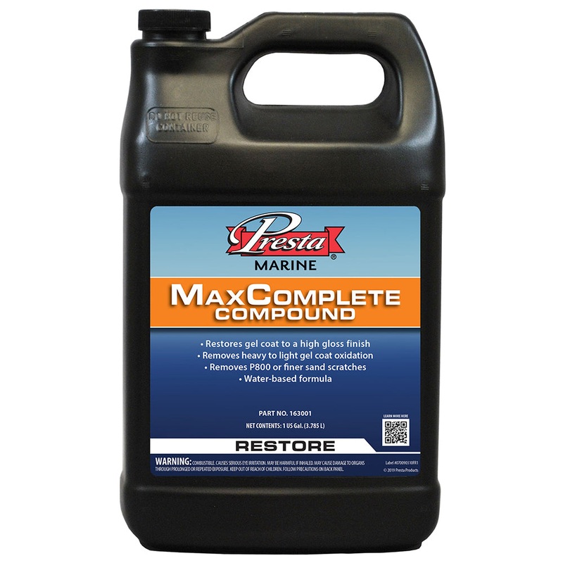 Presta MaxComplete Compound – 1-Gallon [163001]