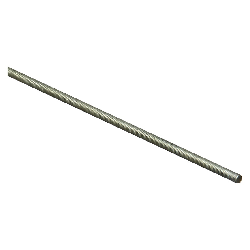 National Hardware Steel Threaded Rods Coarse Thread Zinc Plated