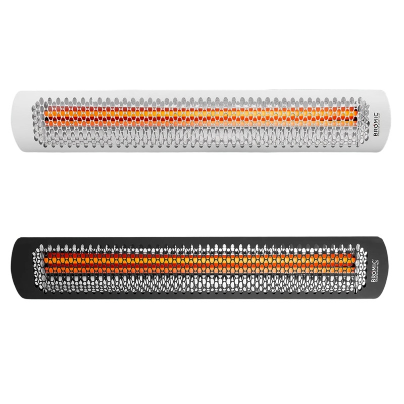 Bromic Tungsten Smart-Heat Electric Outdoor Heaters 44″ 44″ 2000W 240V Black (Single Element)