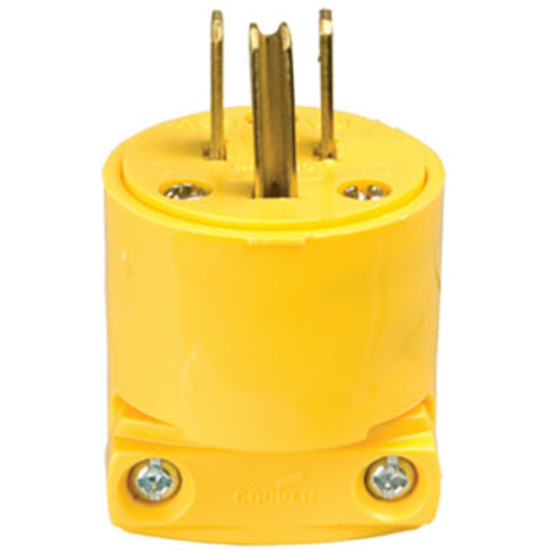 YELLOW CLAMPTITE GROUNDING PLUG