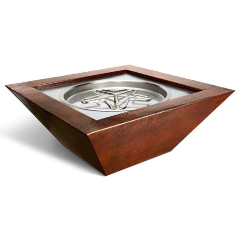HPC | Copper Sedona Fire Bowl Match-Lit Ignition 40″ Natural Gas Standard