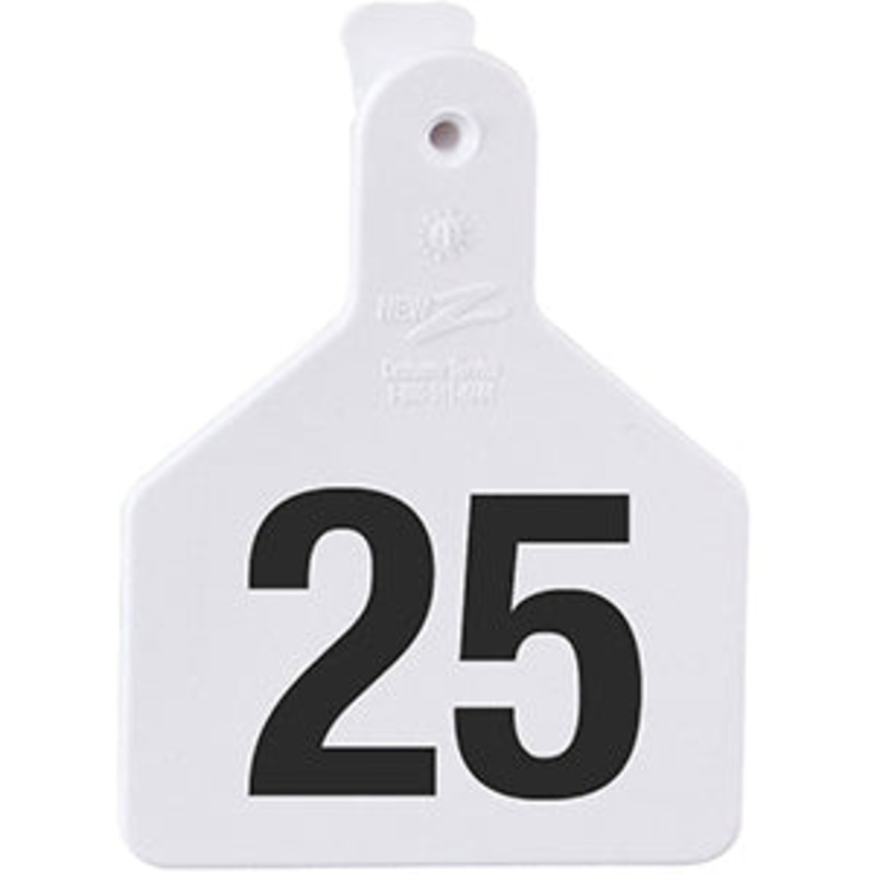 Z Tags No-Snag Calf Ear Tags – White 26-50