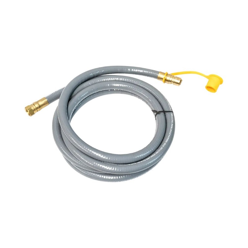 Top Fires Quick Connect Gas Hose 8′ 3/8″ Hose
