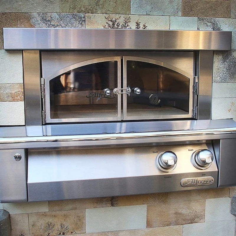 30″ Pizza Oven For Built-In Installations Liquid Propane