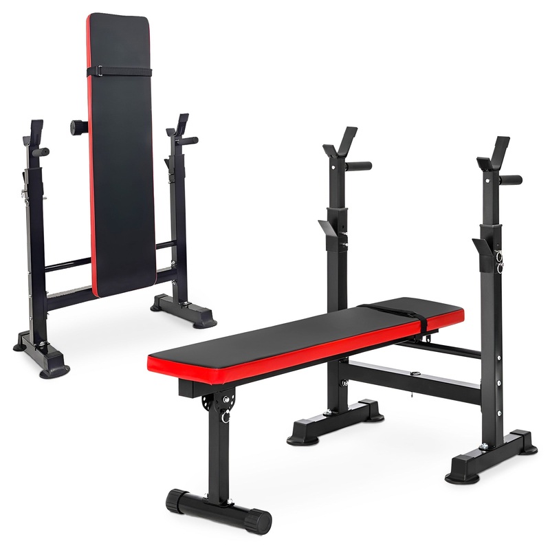 BalanceFrom Multifunctional Adjustable Workout Station w/ Squat Rack (For Parts)