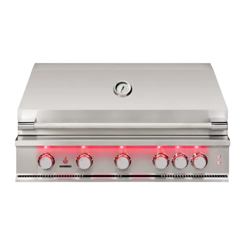 TrueFlame 40 Inch 5 Burner Gas Grill Natural Gas
