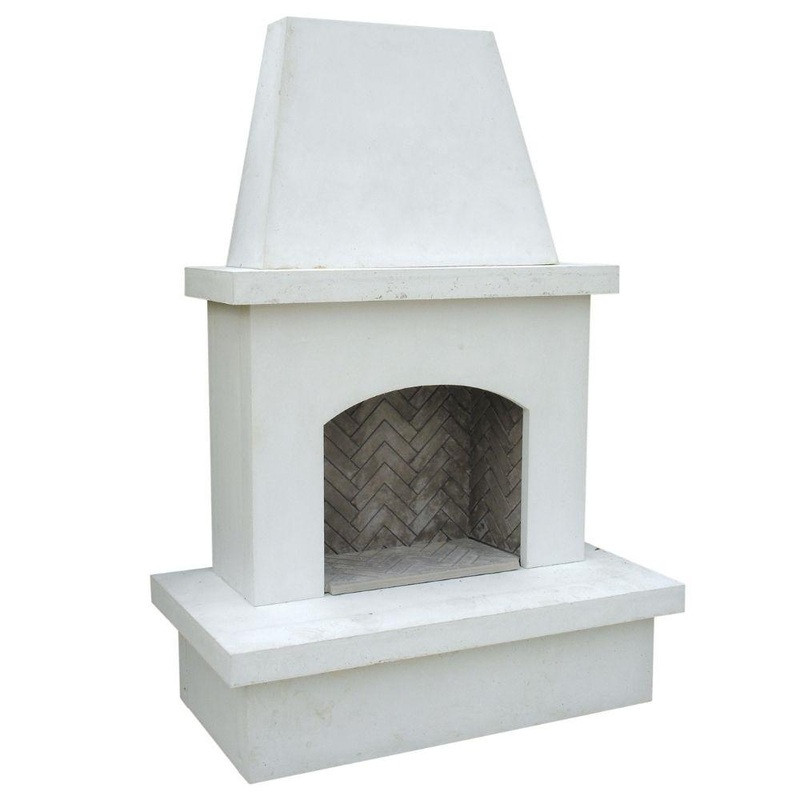 American Fyre Designs Contractor’s Model 67-Inch Recessed Body and Hearth Outdoor Gas Fireplace No Moulding