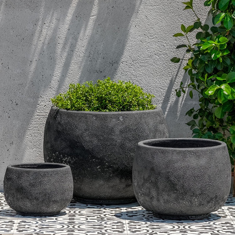 Cantagal Planter Nested Set of 3 | Angkor Glazed Collection