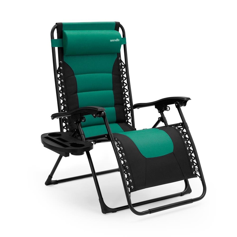 Zero Gravity Lounge Chair – Ultimate Comfort – Steel & Textilene – Green