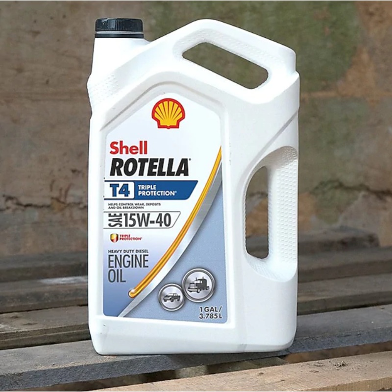 Shell Rotella T4 Triple Protection Diesel Oil 1 Gallon