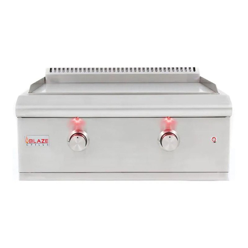 Blaze Premium LTE 30-Inch Propane Gas Built-In Griddle with Lights – BLZ-GRIDDLE-LTE-LP blaze-grillde-master