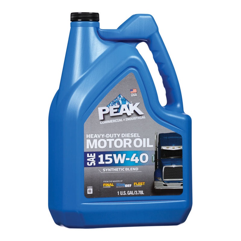 Peak Heavy-Duty Synthetic Blend Motor Oil Sae 5W-40 1 gal