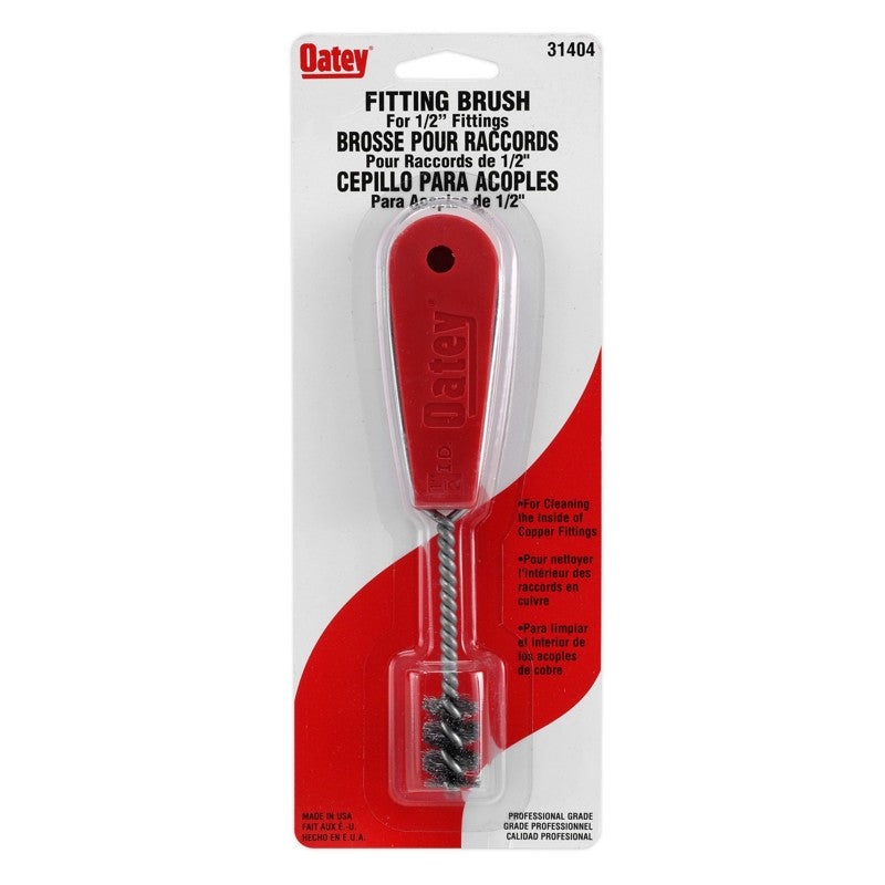 Oatey 1/2 in. ID Fitting Brush with Heavy Duty Handle