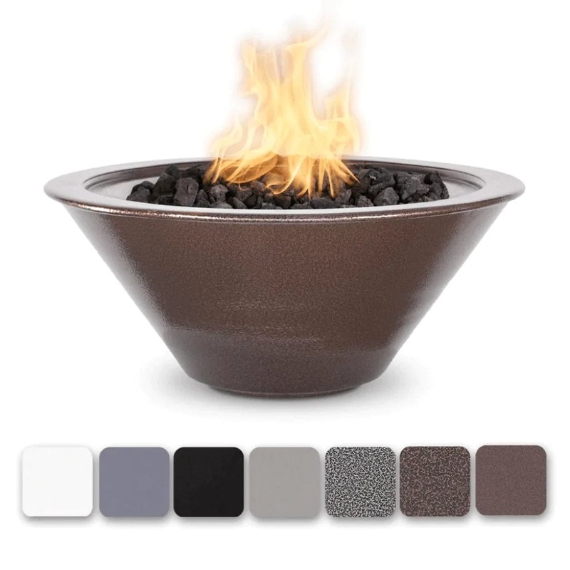 The Outdoor Plus Cazo Powder Coated Fire Bowl 24-Inch