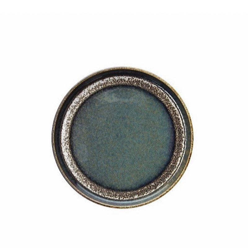 Bloom Plate Blue Edge plate 20cm