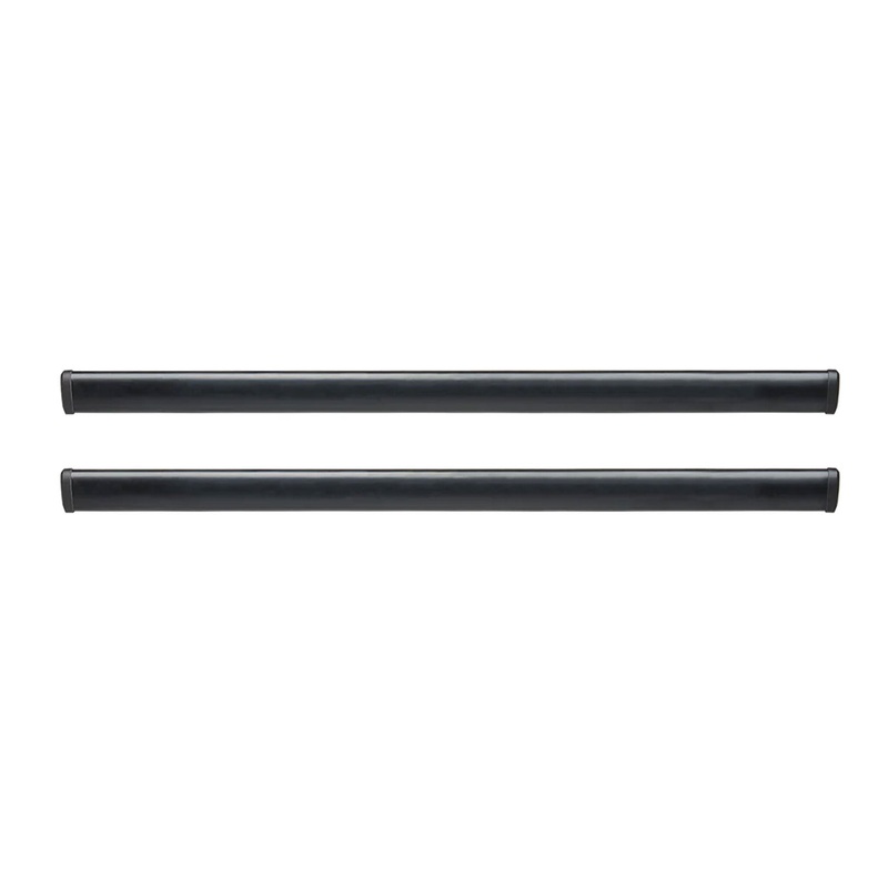 YAKIMA 50″ Steel CoreBar Aerodynamic Rack Crossbars, Black, Set of 2 (For Parts)
