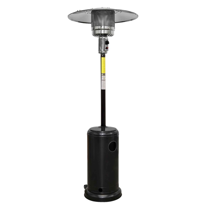 13kW Outdoor Garden Gas Patio Heater, Black – DG1