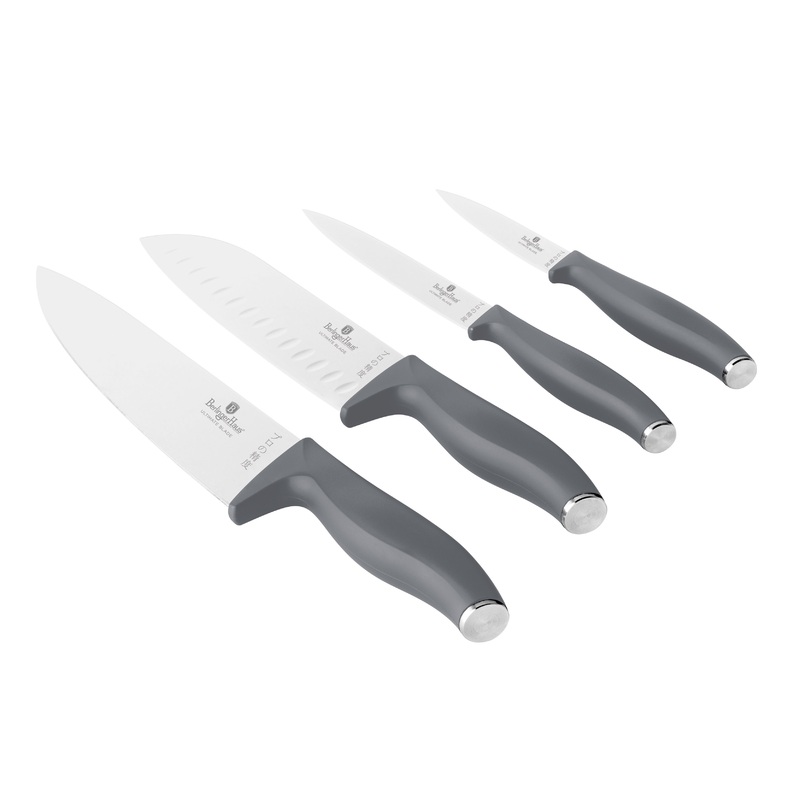 4 pcs knife set Black matt