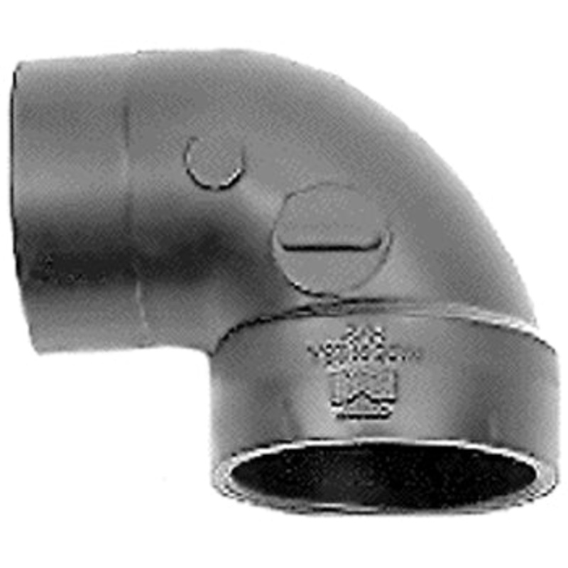 1-1/2 ABS 90 SANITARY STREET ELBOW