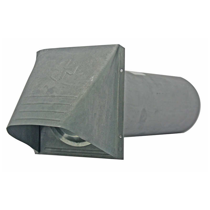 Builders Best GWM400 series P-Tanium Wide Mouth Hood 4 Dia. x 11.5 L ft.