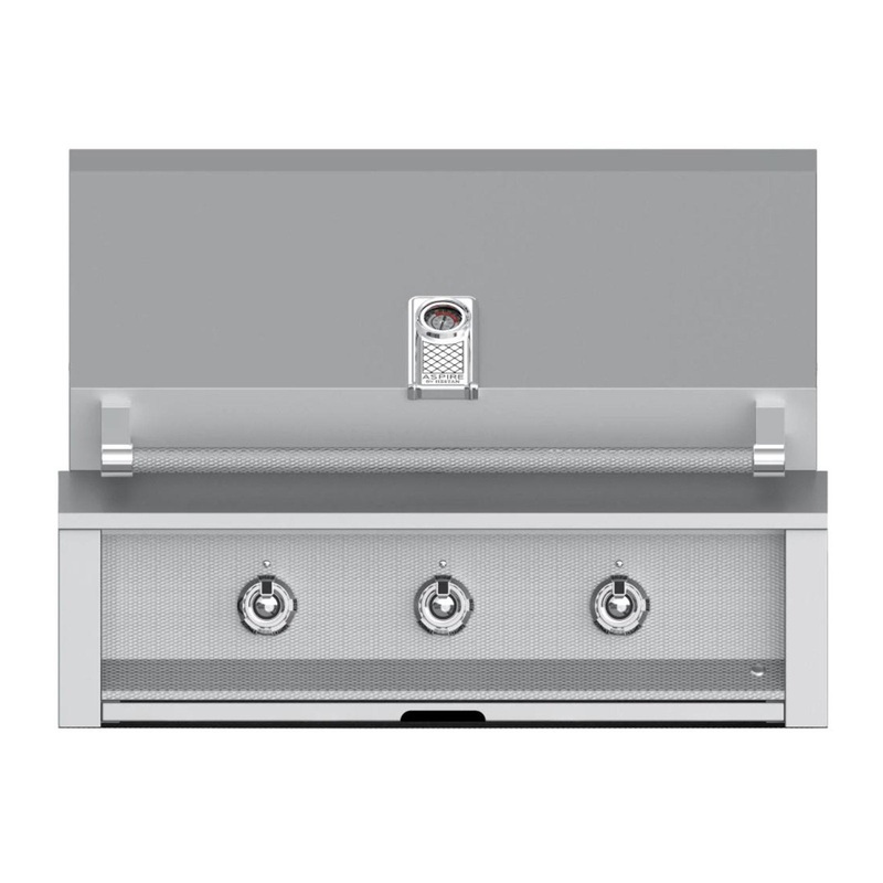 Aspire by Hestan 36-Inch Natural Gas Built-In Grill, 2 U-Burner and 1 Sear (Stainless Steel) – EMB36-NG aspire-36grills-master