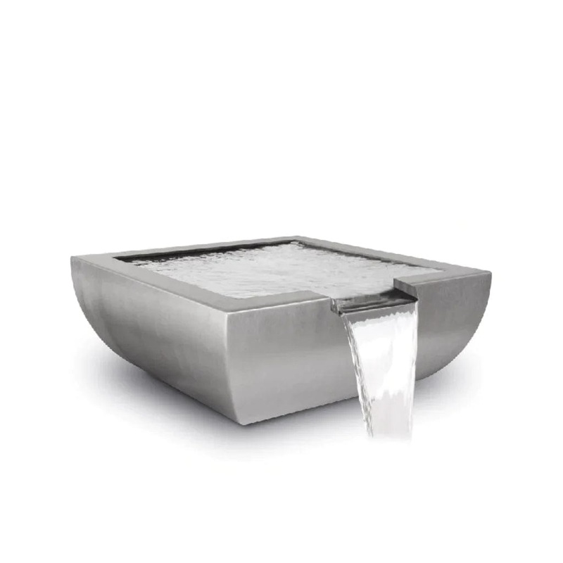 The Outdoor Plus Avalon Stainless Steel Water Bowl 24-Inch