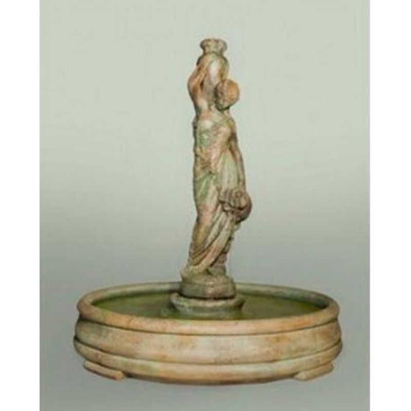 Rebecca At Well Outdoor Fountain in Grando Pool