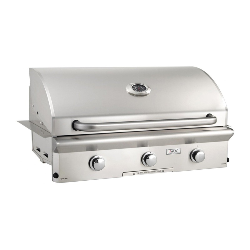 American Outdoor Grill Natural Gas 36-Inch L-Series 3-Burner Built-In Grill – 36NBL-00SP aog-grills-master