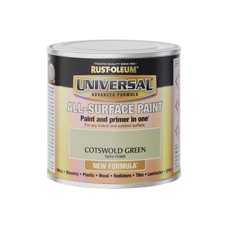 Rust-Oleum All Surface Paint Cotswold Green 750ml (Satin) Default