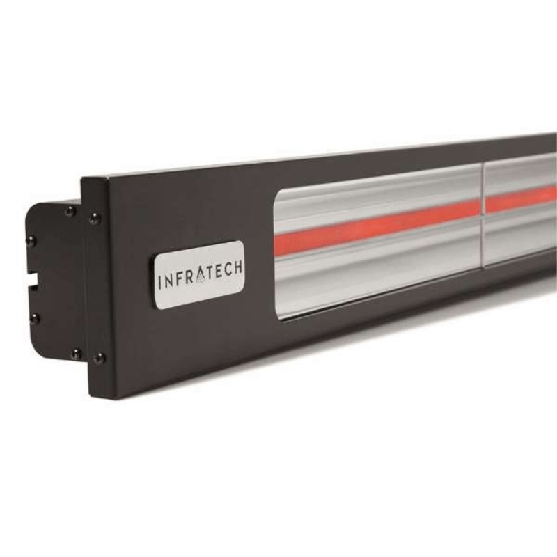 Infratech Slimline Black Shadow Series SL3024BL 63.5 inches 3,000 Watt 240 Volt Electric Heater
