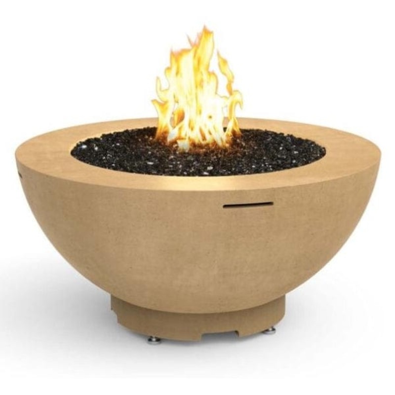 American Fyre Designs 48″ Fire Bowl 16″ Star Burner Match Lit Natural Gas