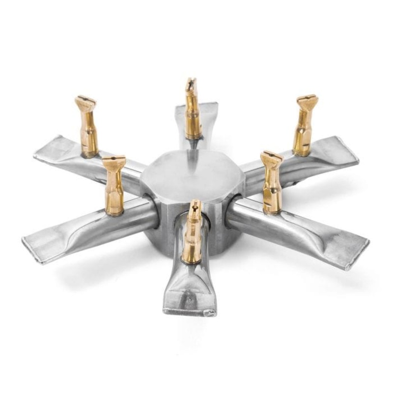 The Outdoor Plus Stainless Steel Triple S Gas Fire Pit Bullet Burner Only 8-Inch