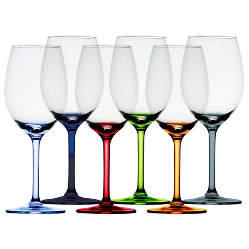 Non-slip Ecozen Wine Glass  Party  6 Pcs