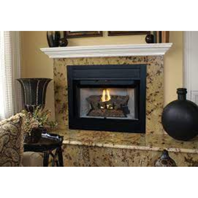 Superior 36 Inch B-Vent Radiant Gas Fireplace – BRT4336 Natural Gas Millivolt