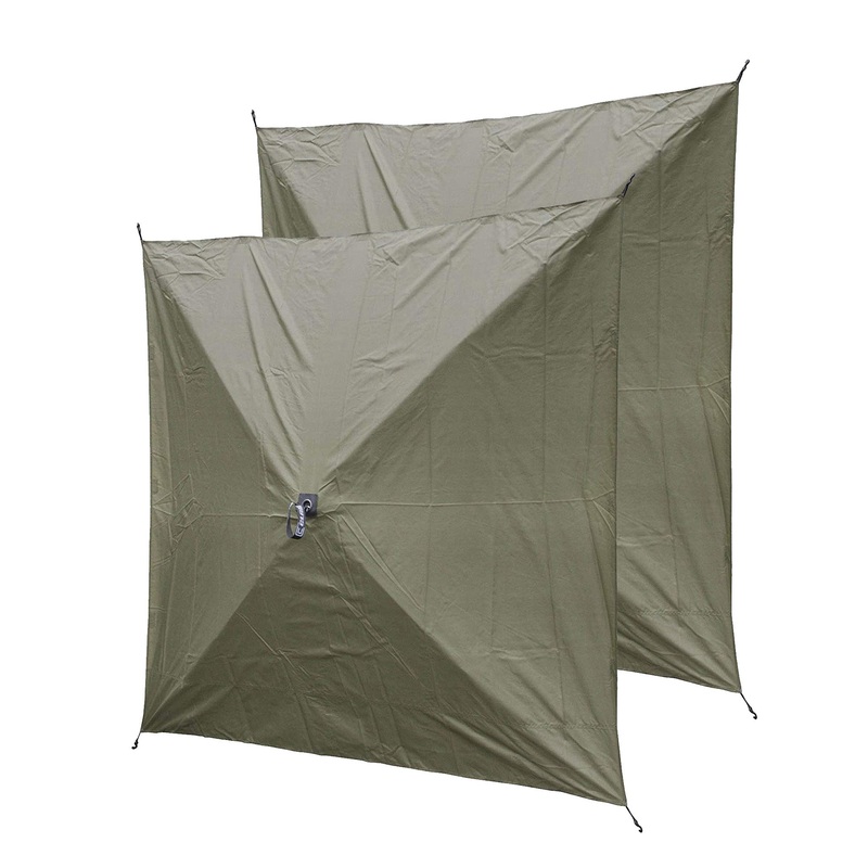 Quick-Set Screen Tent Wind & Sun Panels, Accessory Only (2 pack), Green(OpenBox)