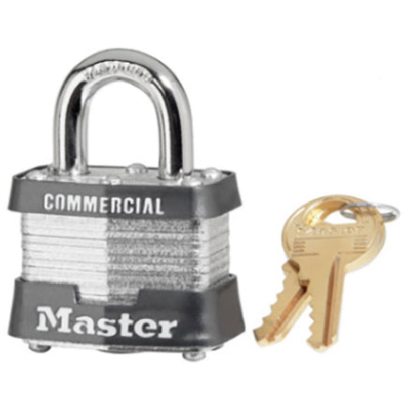 PADLOCK LAMINATED 1 9/16 IN STEEL